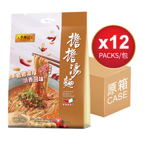 擔擔湯麵 210克 X12 (原箱) | Noodles in Dan Dan Soup 210g x12 (1box)