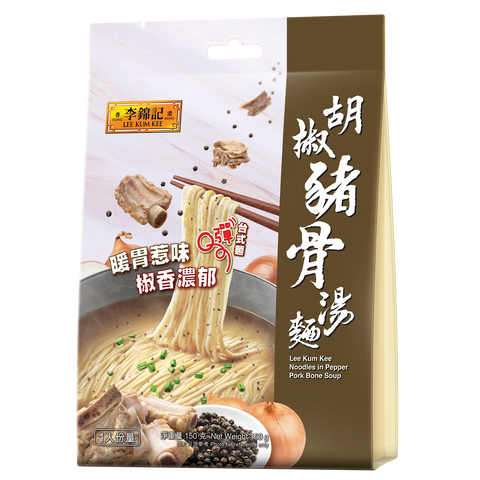 胡椒豬骨湯麵 150克(新舊包裝隨機出貨) | Noodles in Pepper Pork Bone Soup 150g(Randomly Dispatched)