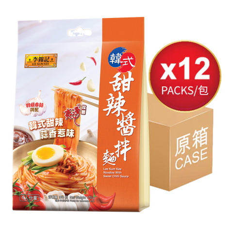 韓式甜辣醬拌麵 170克 (原箱) | Noodles With Sweet Chili Sauce 170g (1box)